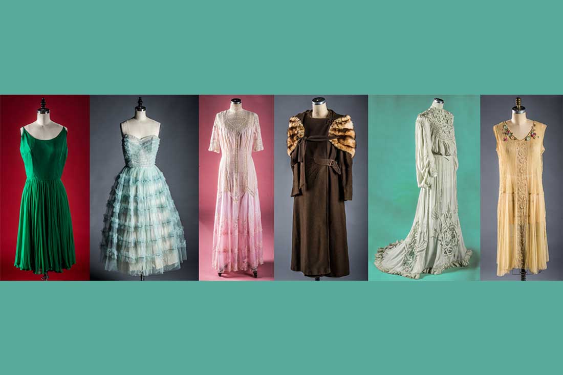 1. A vintage clothing collection