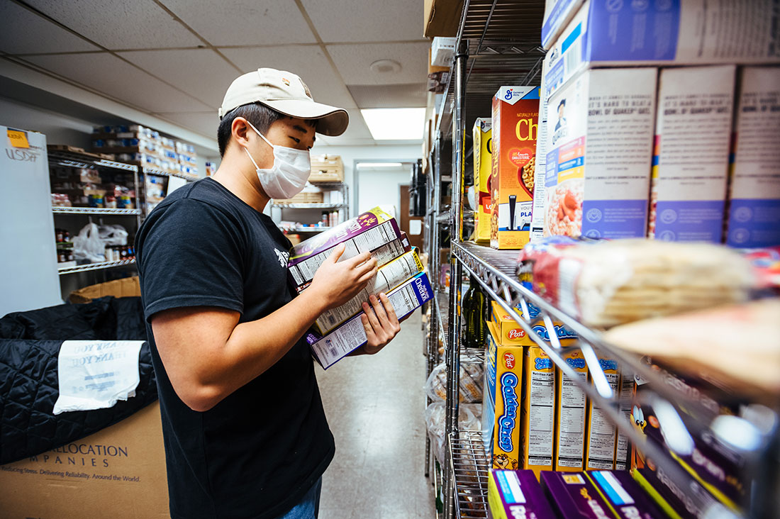 2. This year, funds will also go toward support of a Blazer Kitchen coordinator.