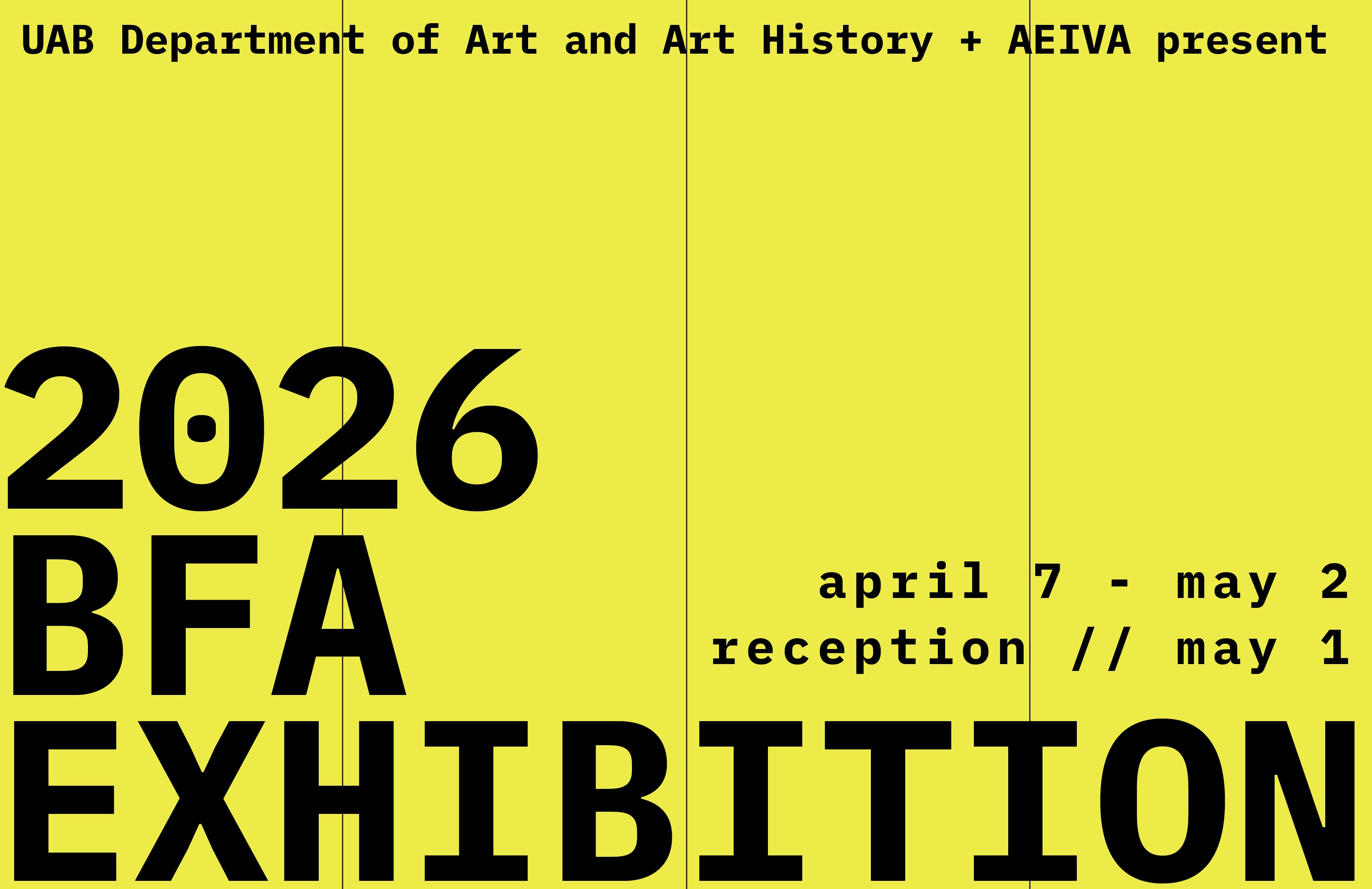 BFA Exhibition 2026