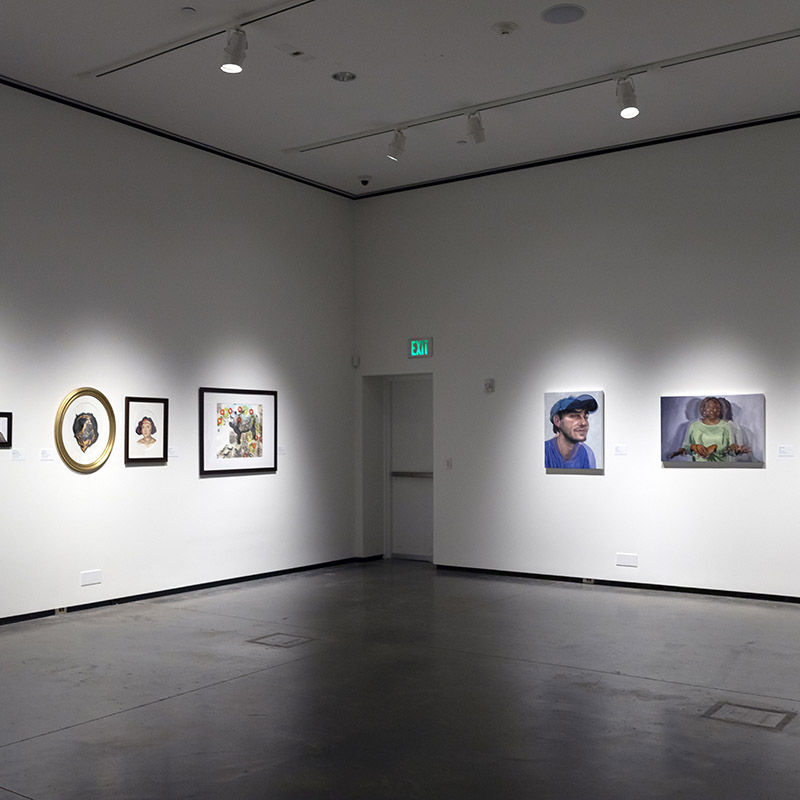 Installation view 2021 UAB Department of Art and Art History BFA Exhibition, Abroms-Engel Institute for the Visual Arts, University of Alabama at Birmingham, Birmingham, Alabama, April 19 – May 1, 2021, ©️ 2020 AEIVA, UAB Photo: Sheleka Laseter.