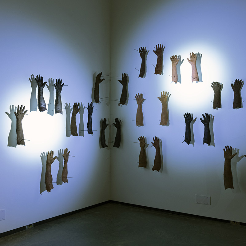 Installation view 2021 UAB Department of Art and Art History BFA Exhibition, Abroms-Engel Institute for the Visual Arts, University of Alabama at Birmingham, Birmingham, Alabama, April 19 – May 1, 2021, ©️ 2020 AEIVA, UAB Photo: Sheleka Laseter.