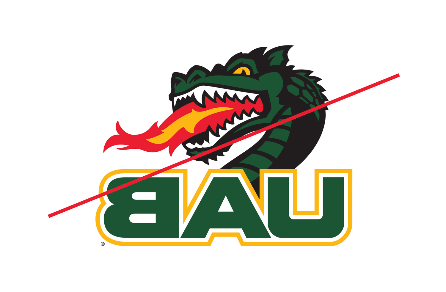 Graphic showing Blaze+UAB logo Inappropriate Use 3