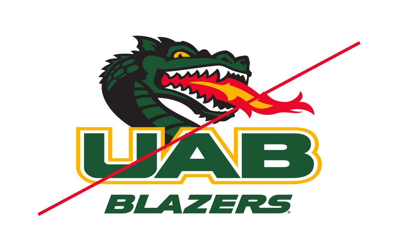 Graphic showing UAB Trifecta logo Inappropriate Use 1
