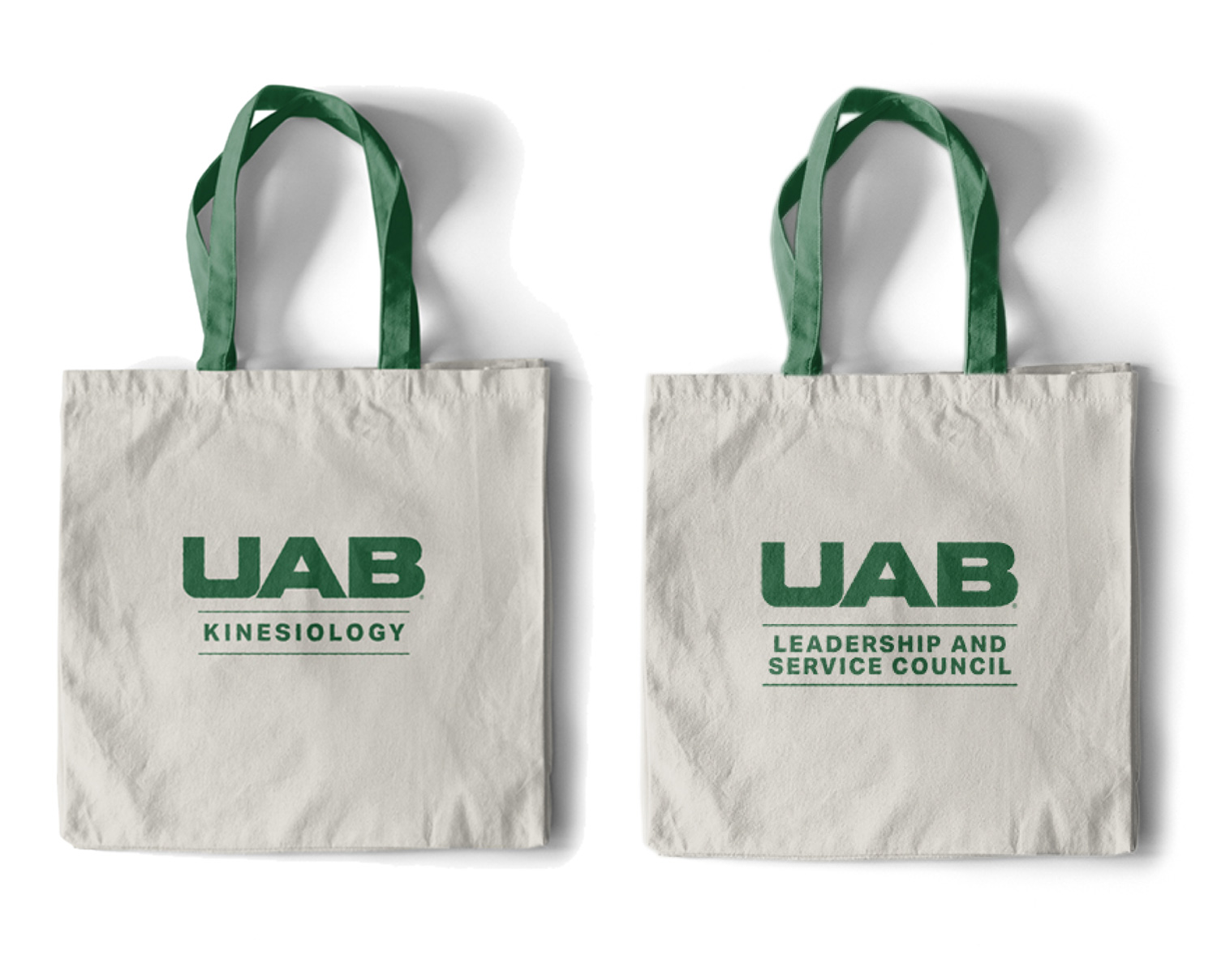 Graphic showing layout 2 on bags