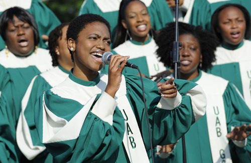 UAB Gospel Choir. 