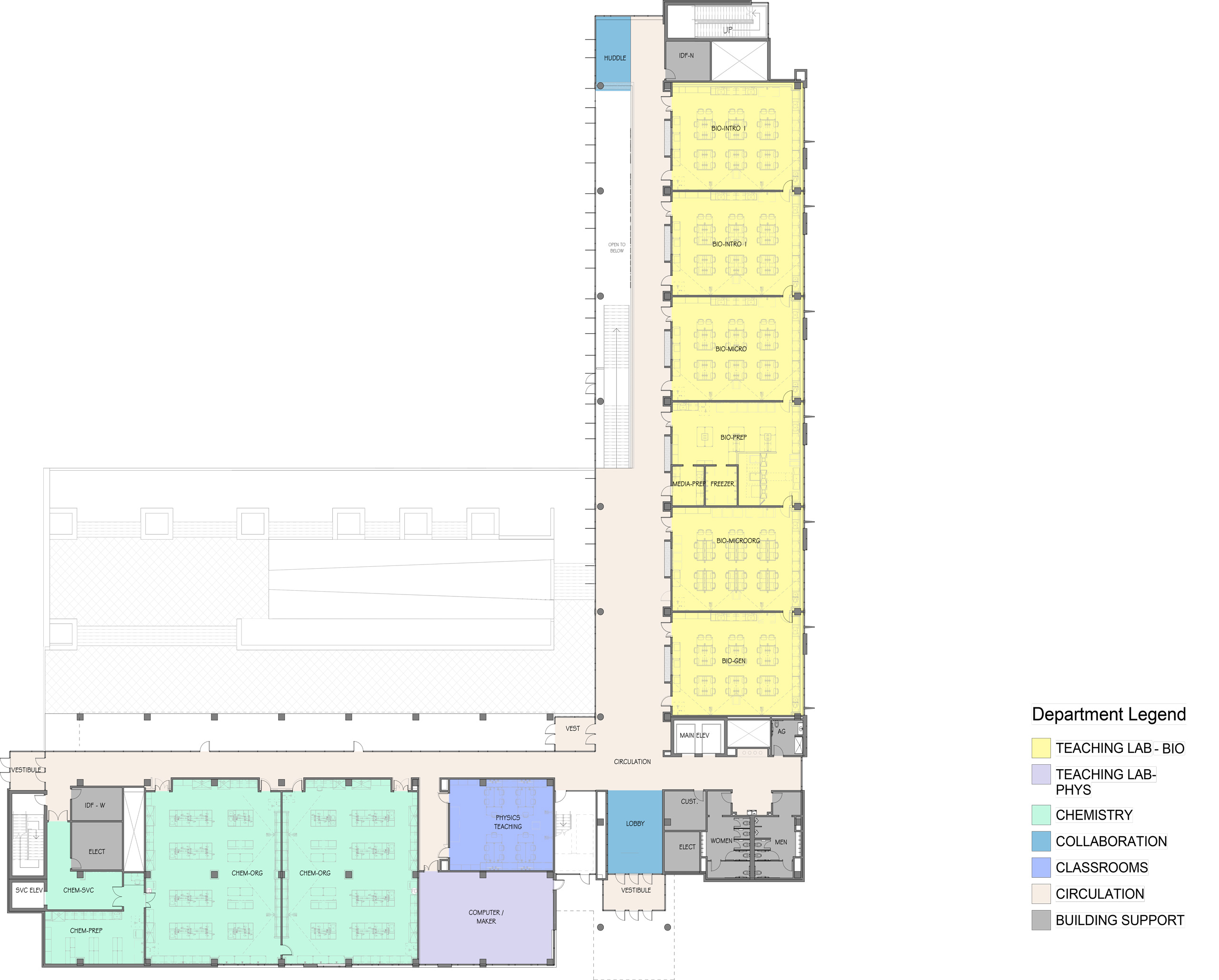 SEC second floorplan