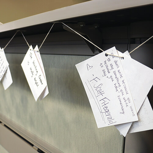"You don't write because you want to say something. You write because you have something to say." - F. Scott Fitgerald