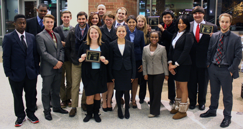 The UAB Mock Trial Team in Tennessee. 