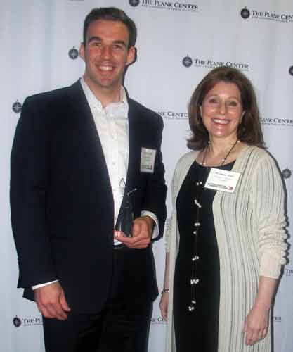 Charles Cronin and Dr. Jacquelyn Shaia. 