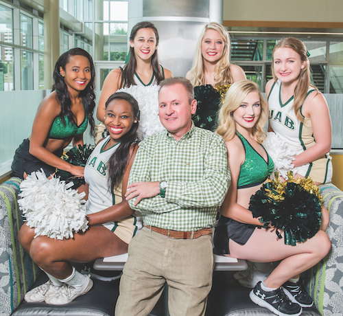 blazer booster cheerleaders
