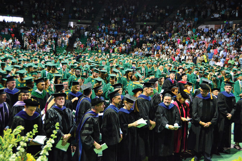 Summer Commencement Uab Graduates And Uab Faculty