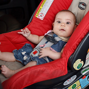 Baby in carseat