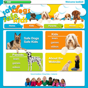 Dog safety website