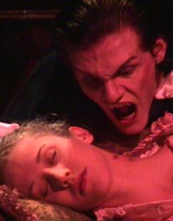 The Passion of Dracula poster.