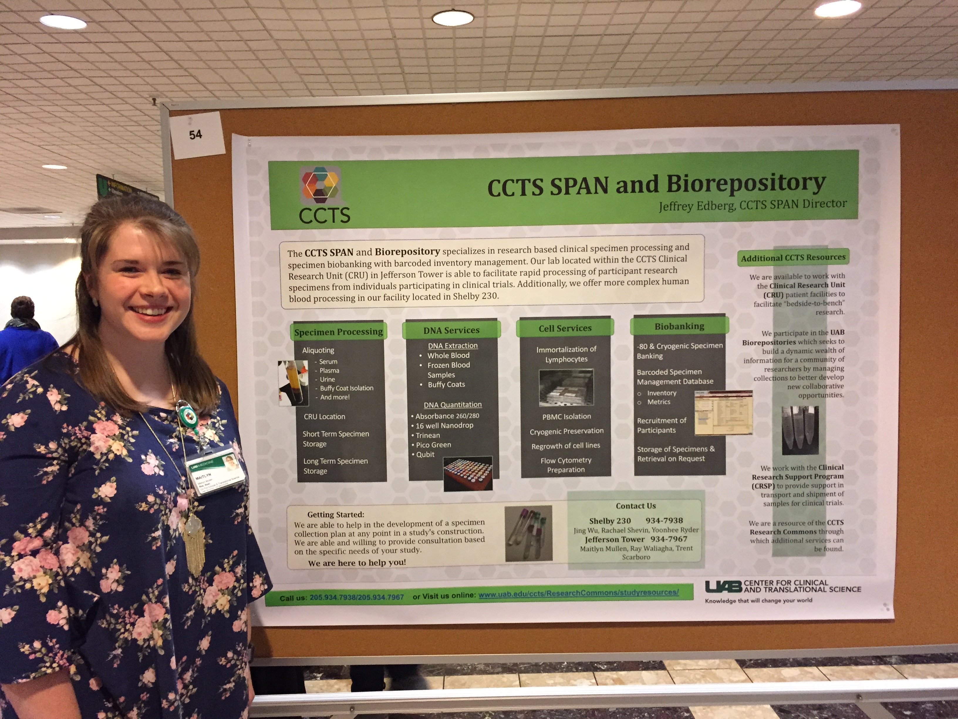 CCTS Span and Biorepository