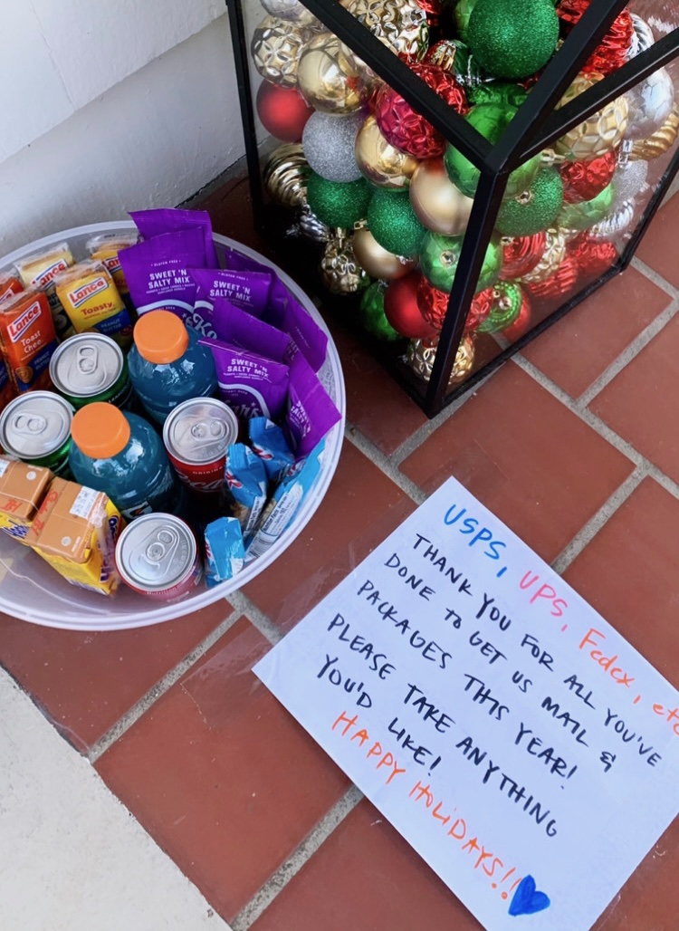 Delivery Driver Snack Station