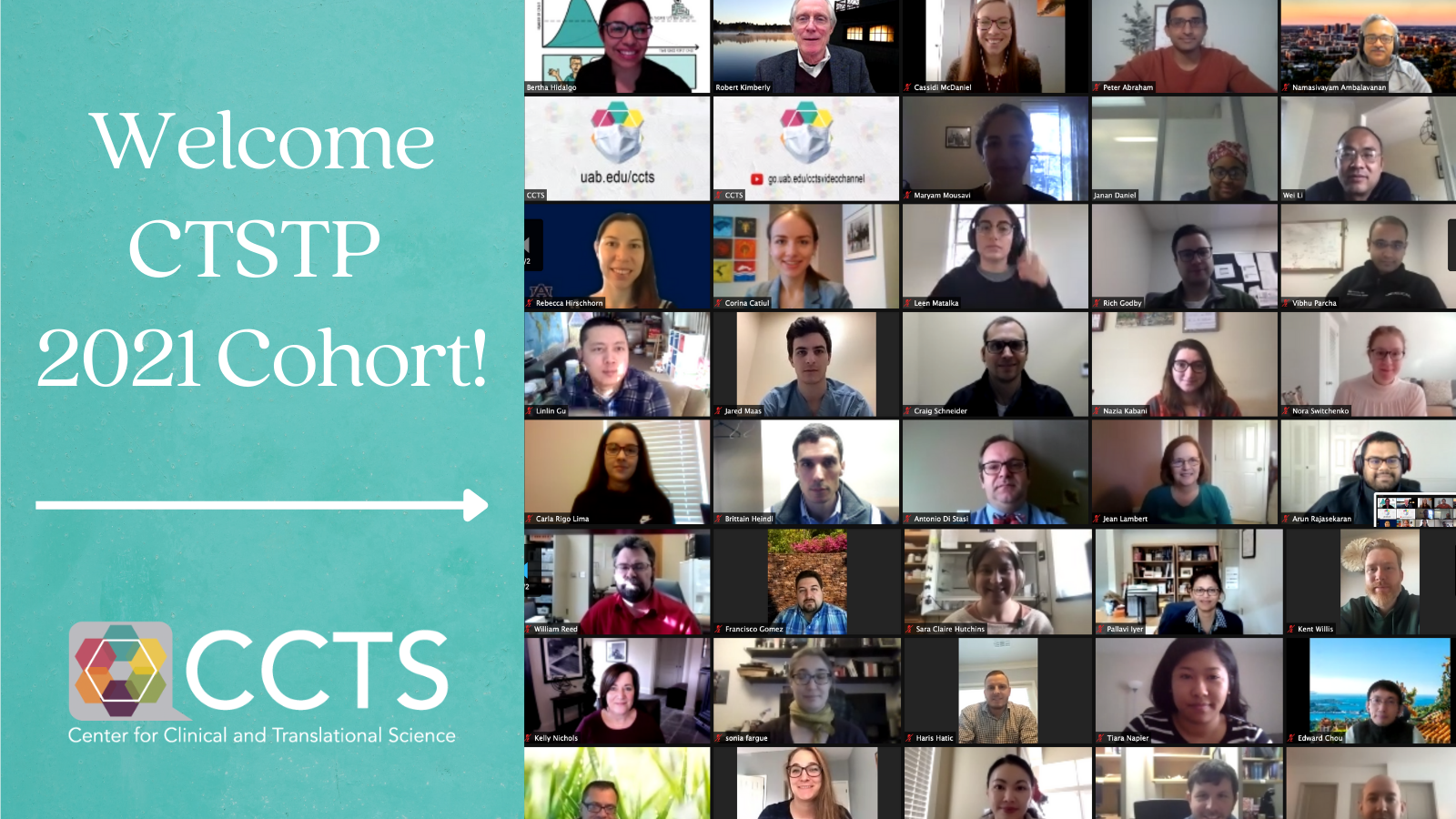 CCTS Welcomes New CTSTP Cohort