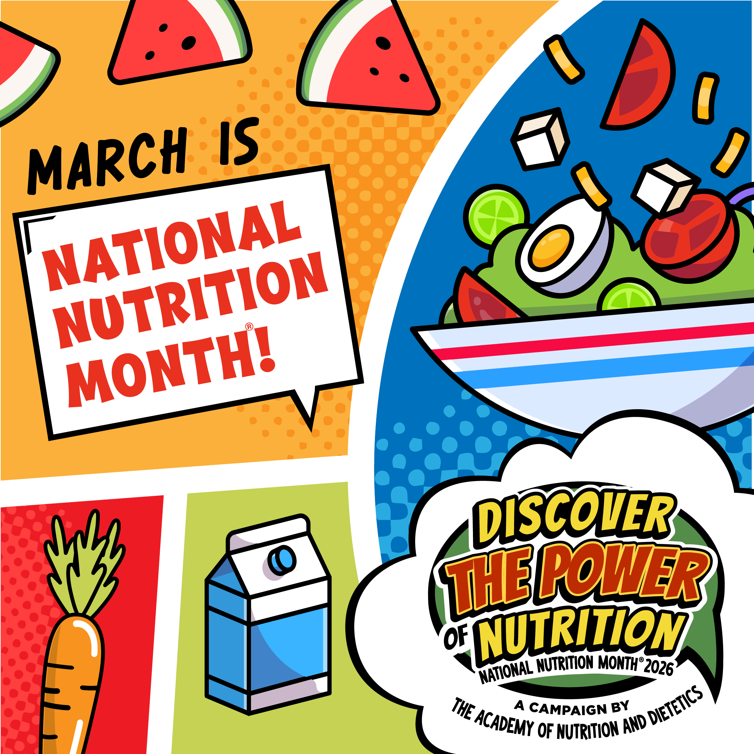 March is National Nutritiion Month
