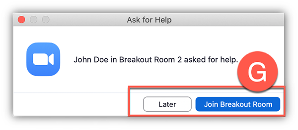 request breakout room