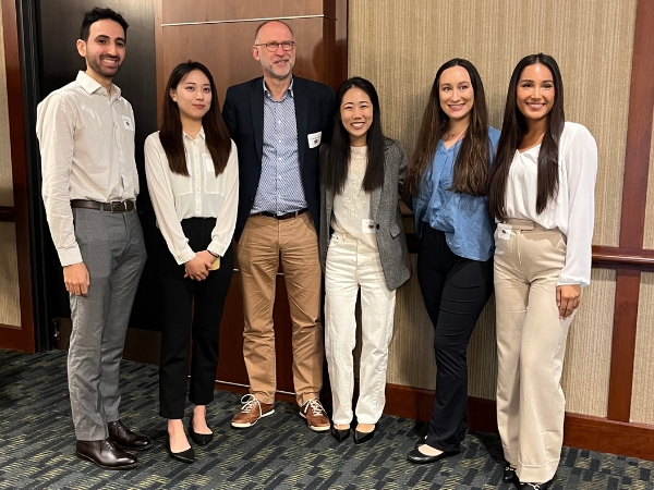 ASF fellows from UAB SOD with Interim Dean Geurs