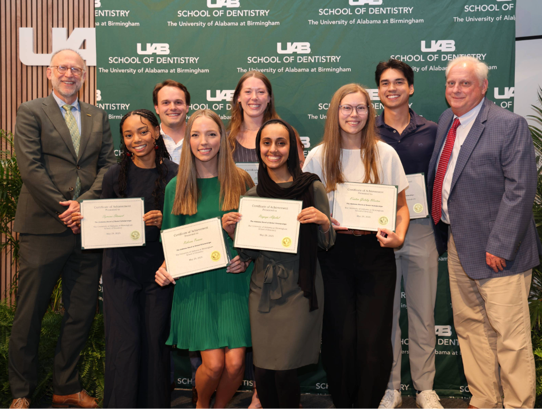 Alabama Board of Dental Scholarships recipients