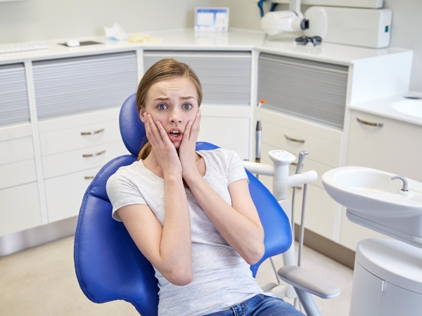 dental patient with anxiety - adobe stock image