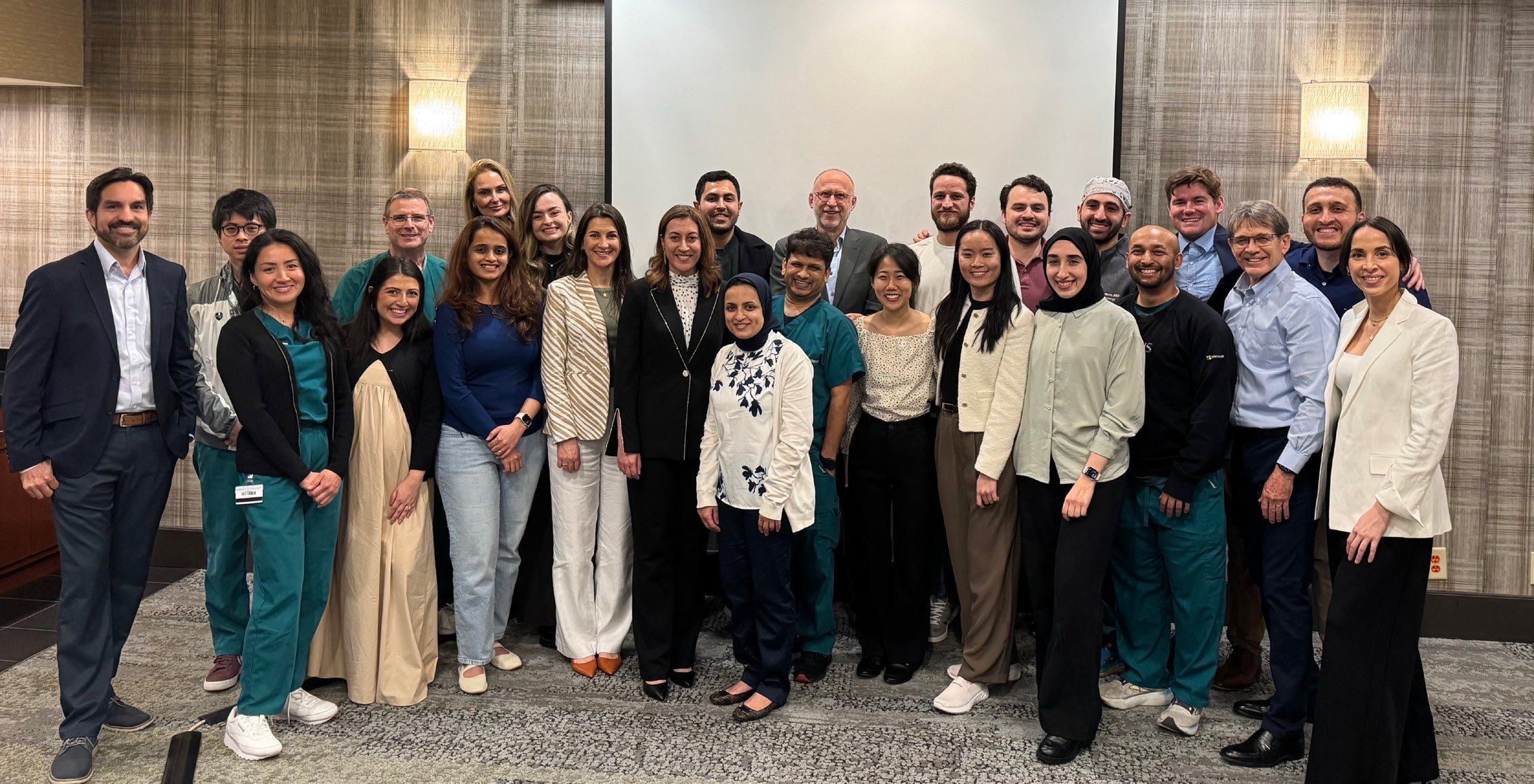 Members of the UAB ITI Study Club gather at the club’s inaugural event, marking the launch of a new interdisciplinary initiative in implant dentistry education.