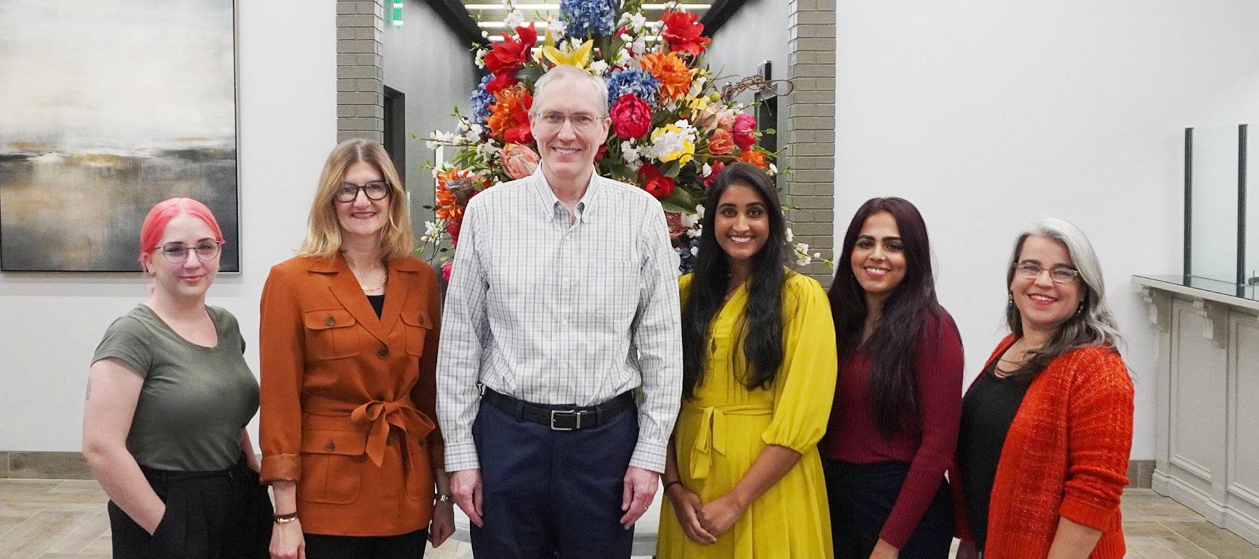 Group photo of Clinical & Community Sciences department faculty and staff