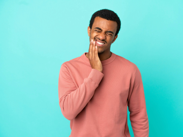 Adobe stock image of man with dental pain