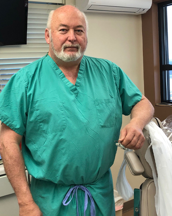 mark mcIlwain in his office