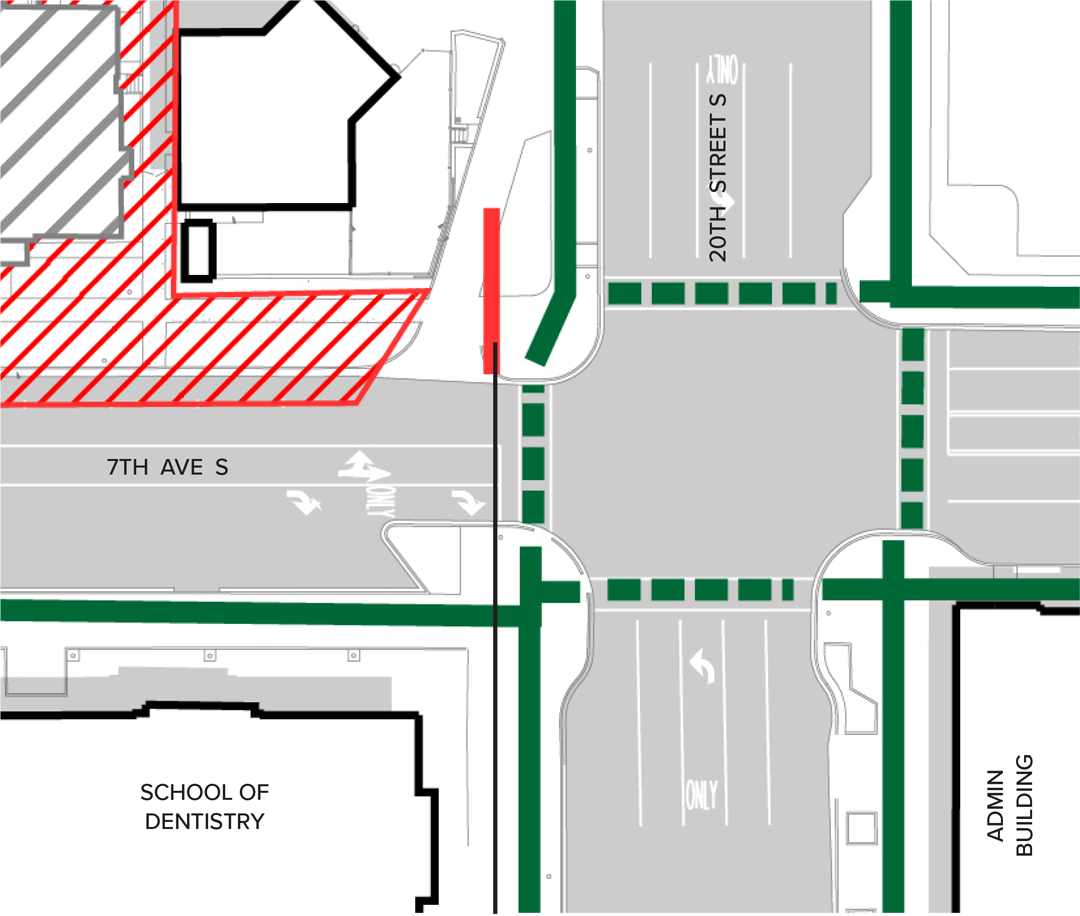 sidewalk closure map