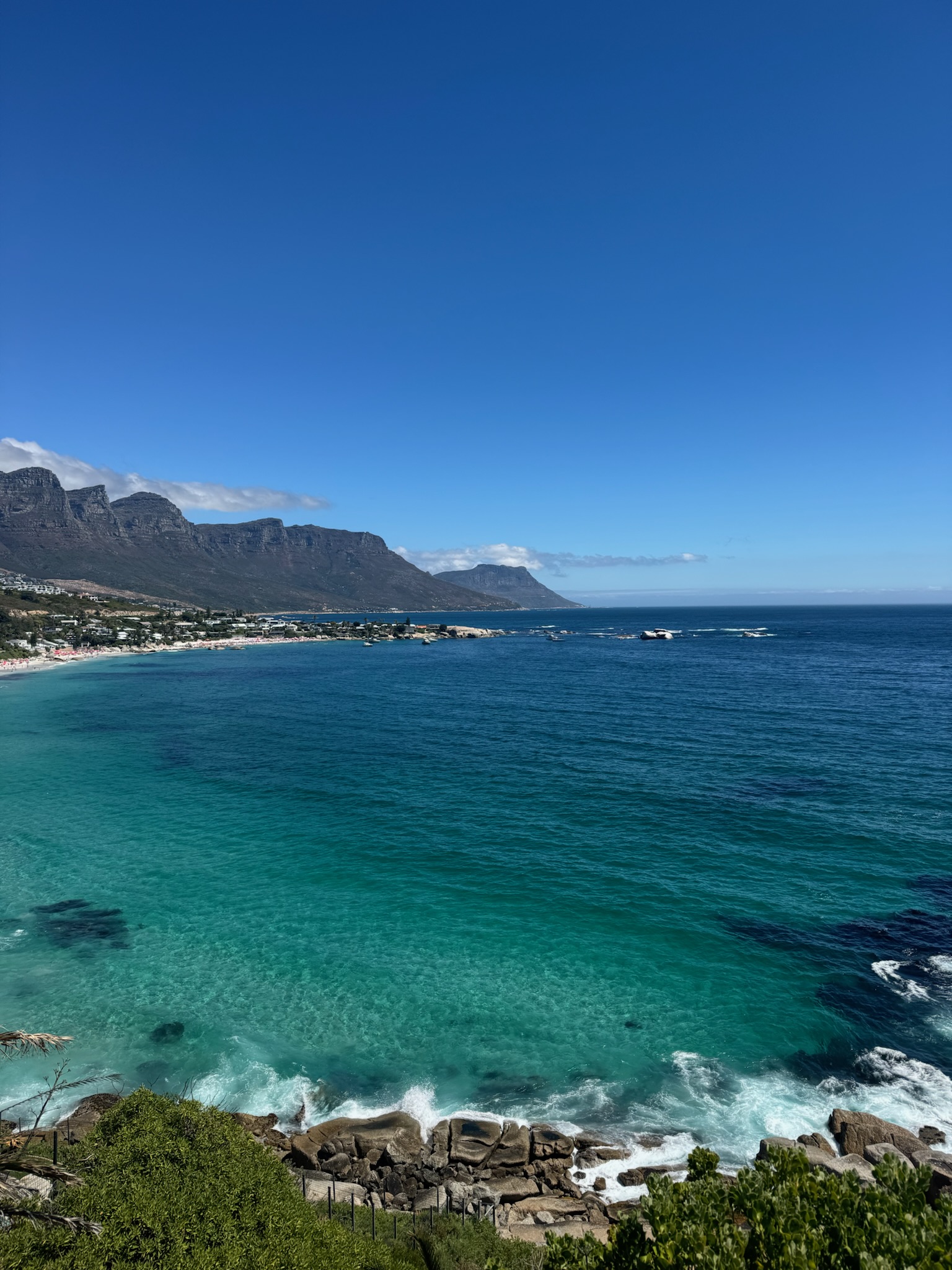 South African ocean shore.