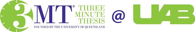 3 Minute Thesis logo.