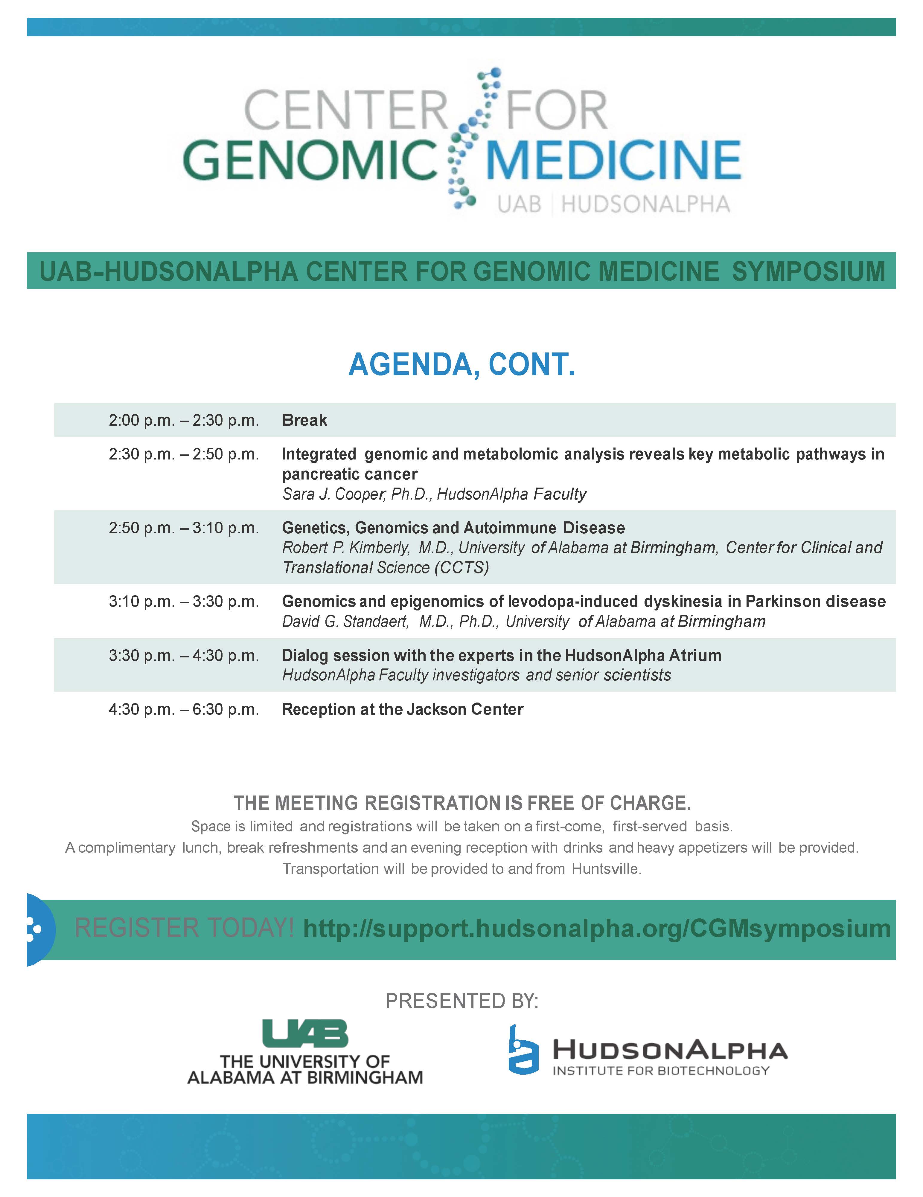 CGM Symposium Agenda Page 2