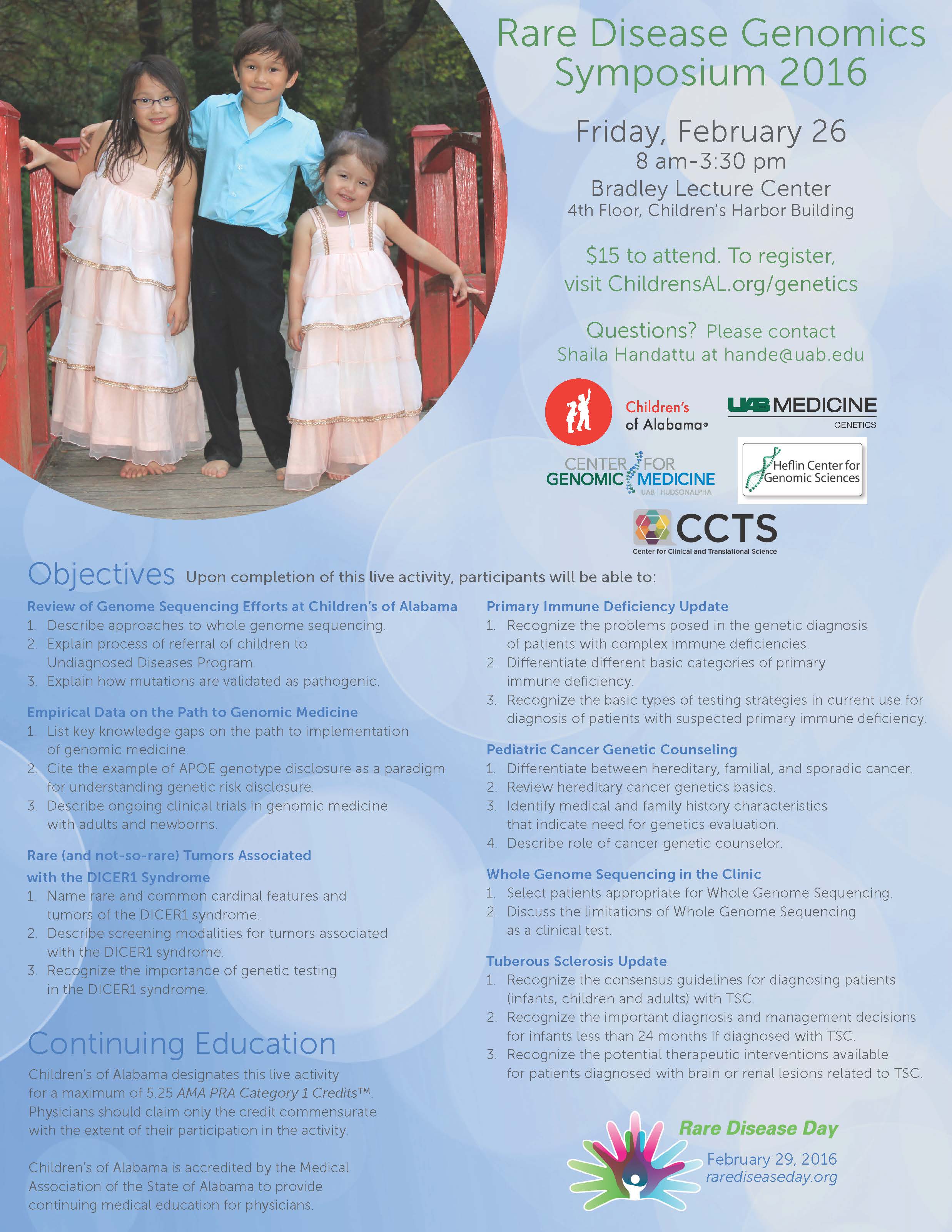 Rare Disease Symposium 2016 Flyer 002 Page 2