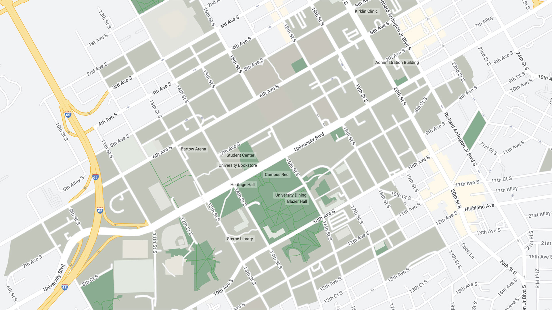 campus map