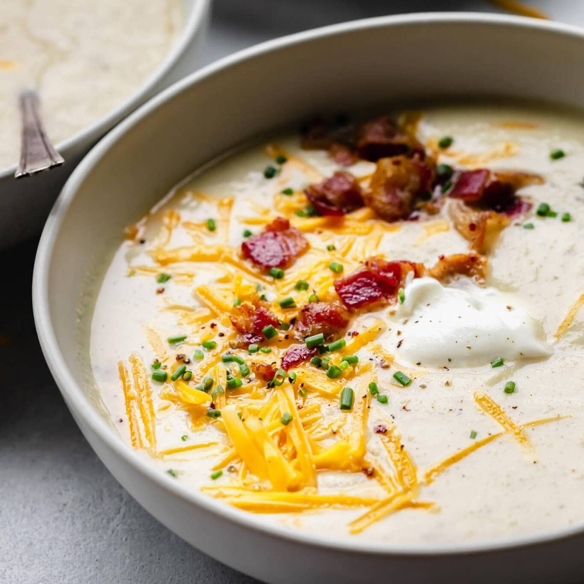 Golden Cauliflower Soup