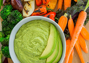 Avocado Pesto Dip