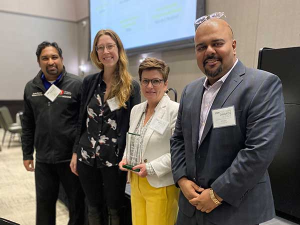 The ResBiotic team at the 2022 Innovation Awards.