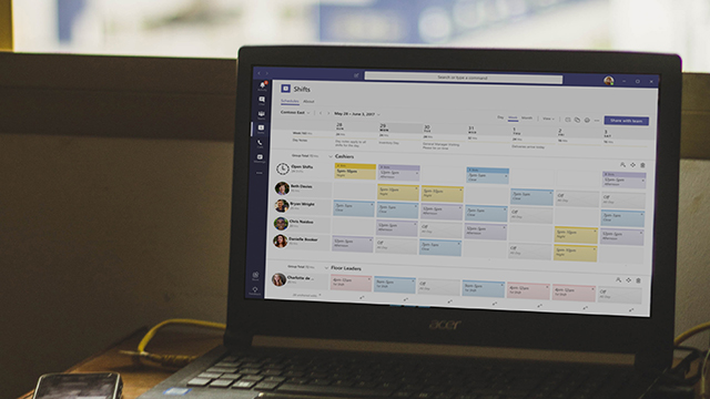 MS Shifts app helps manage schedules