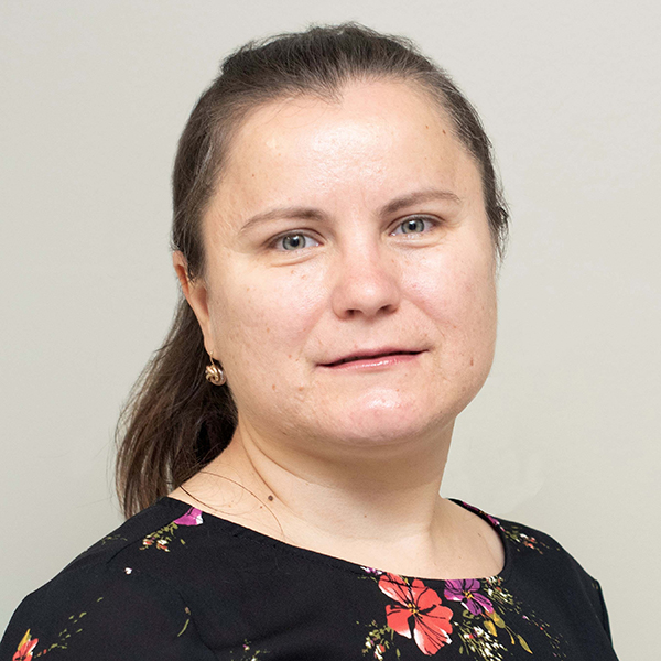 Headshot of Monica Vasiliu (JHS Administrative Director II, Cell, Developmental, and Integrative Biology).