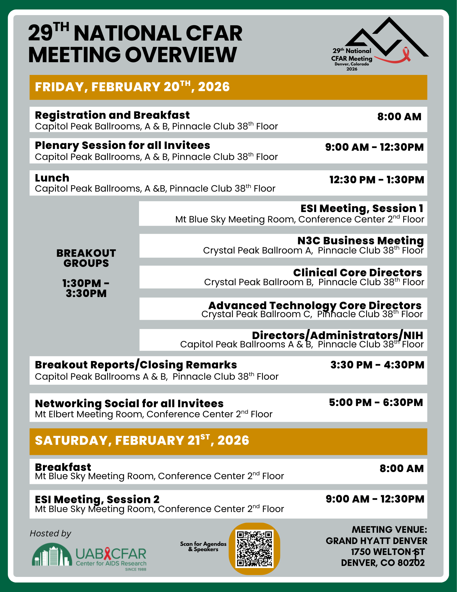 ntl mtg agenda denver 2026