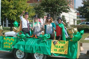 Homecoming Parade with the DOM