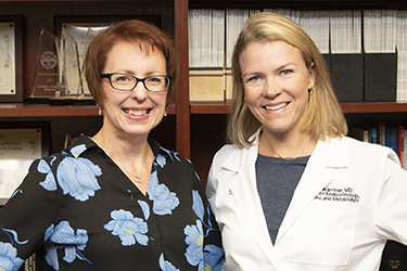 Carolyn Walsh and Amy Warriner, MD