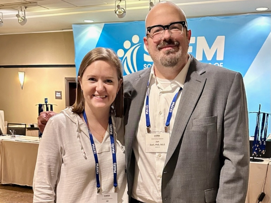 Jill Marsh, MD, and Jon Ezell, PhD