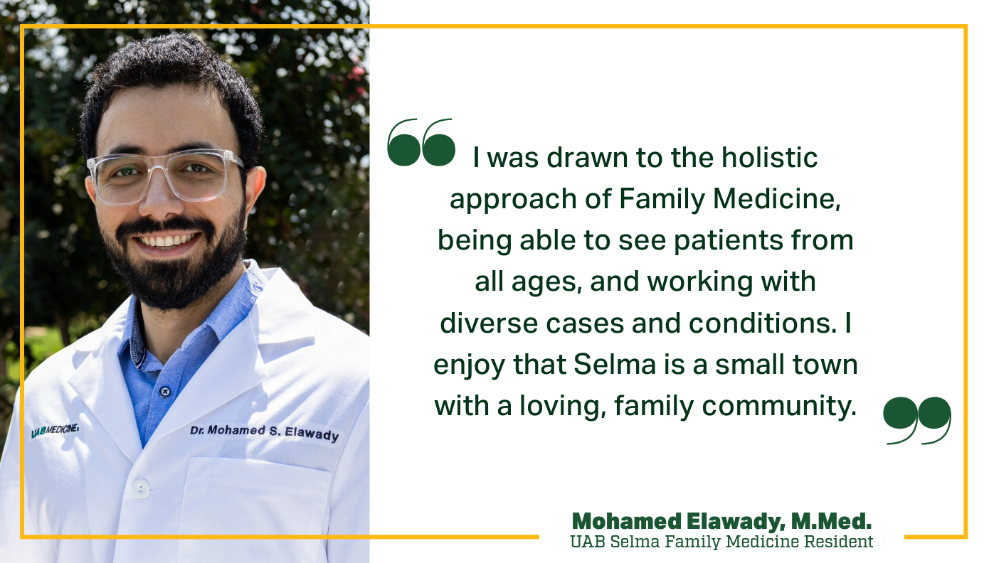 Selma resident talks about family medicine