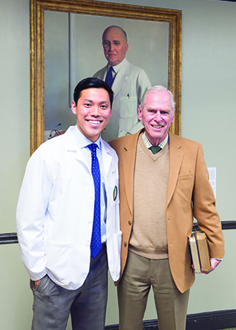 John Ahn Jamie French McLester Portrait Unveiling