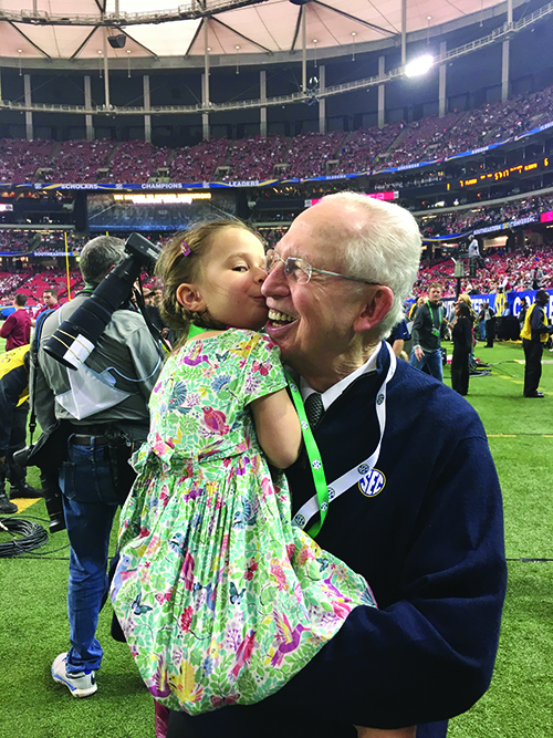 MikeSlivewithGranddaughter