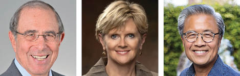 The Board of Visitor welcomed three new members this fall: John Gallin, M.D., MACP, Sara J. Finley, and Gordon Lee.