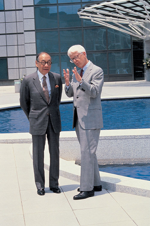 john kirklin and im pei